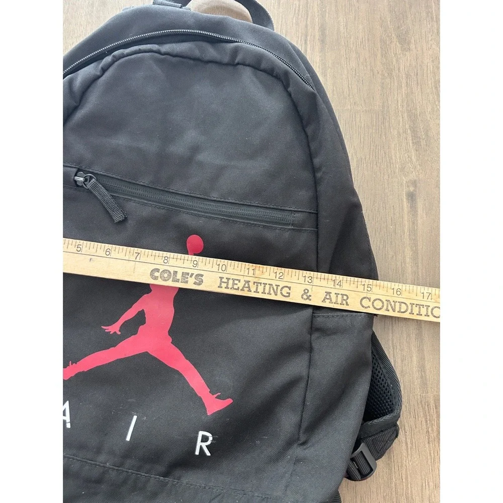 Jordan‎ Jumpman Air Backpack Black Red Logo School Sports Travel Bag 9A0123-023